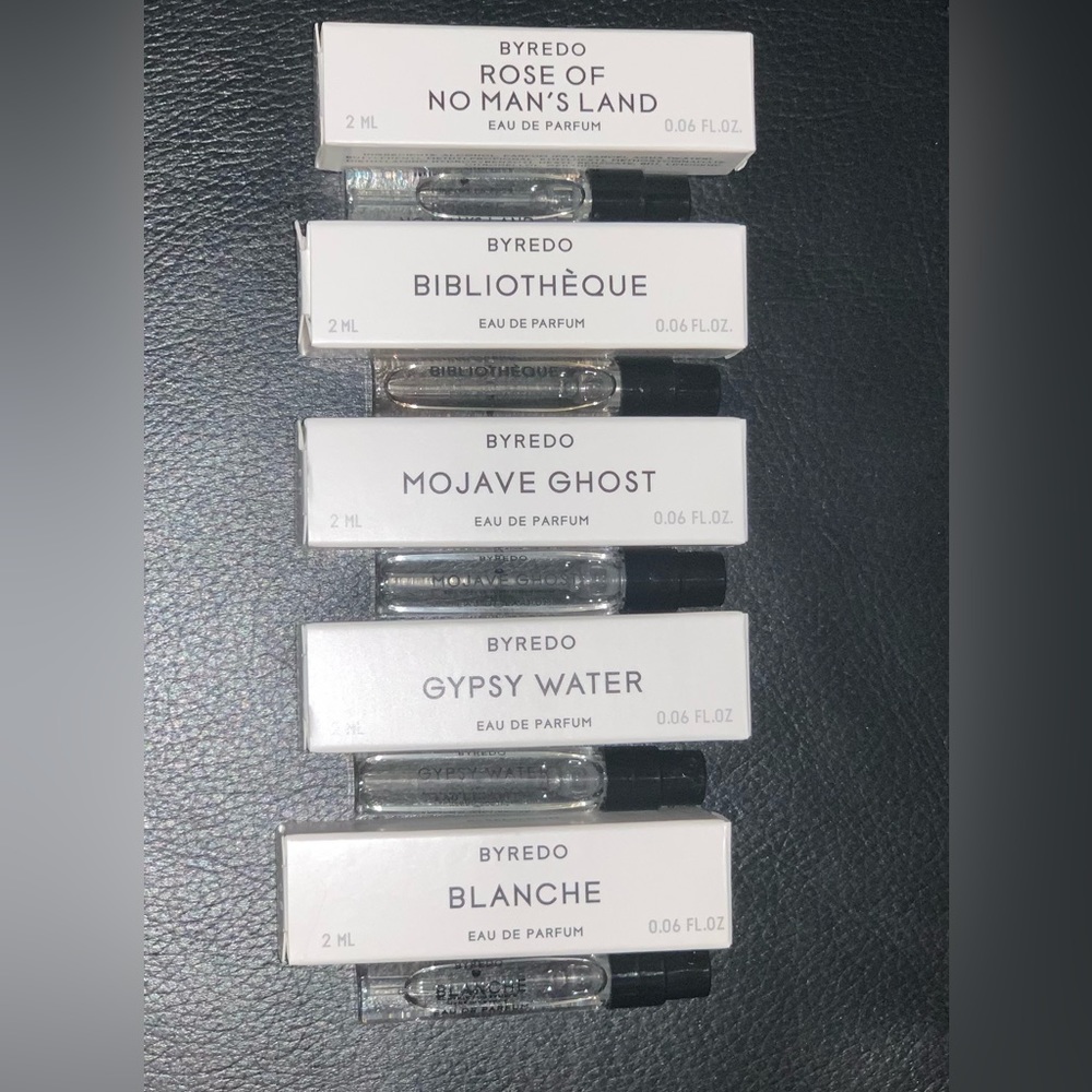 Byredo Test Set- 5 test perfumes